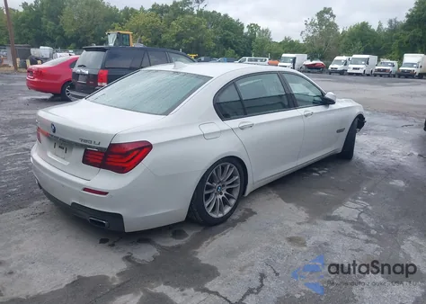 2015 BMW 750Li xDrive from USA, damaged, VIN WBAYF8C55FD655101